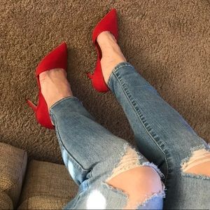 New Steve Madden Red heels